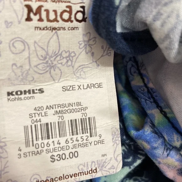 NWT Mudd midi style dress - Picture 5 of 6